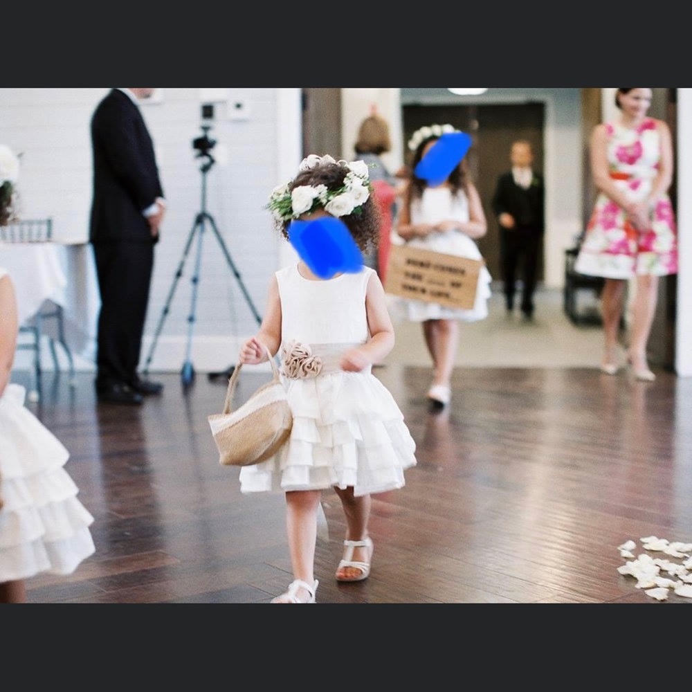 - Flower girl dress/ Easter dress/ linen dress / first communion